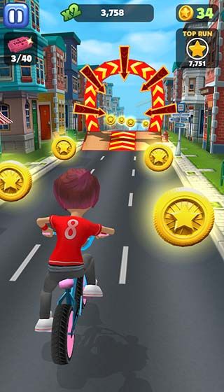 bike race - bike blast rush