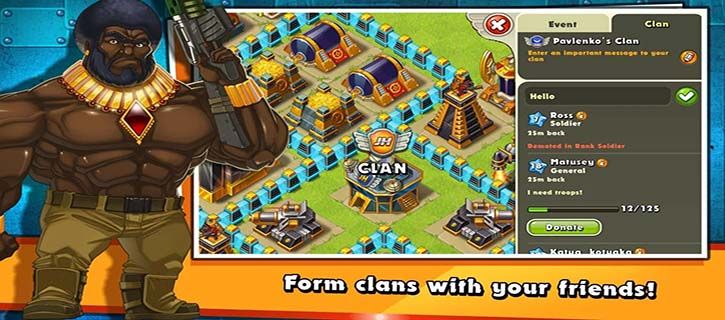 download the new for android Jungle Heat War of Clans